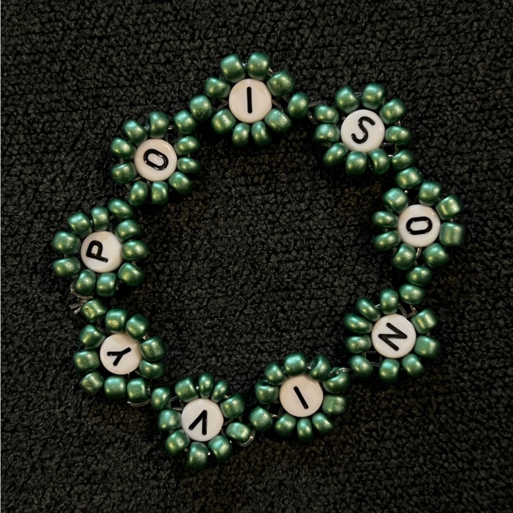 Taylor Swift poison ivy friendship bracelet